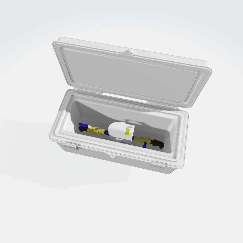 Caja de contador individual enterrada SS21B