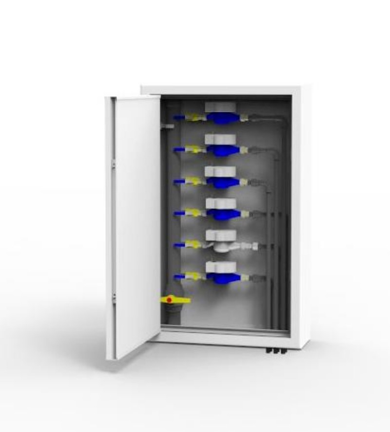 Caja de contador subterráneo de seis metros SP126B