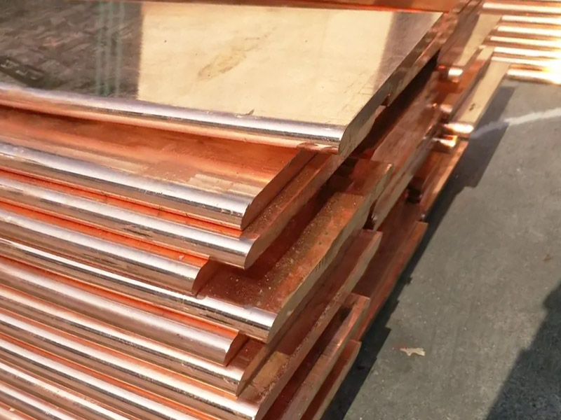 TU1 / C10200 / OF-Cu / C1020 Copper Flat Bar