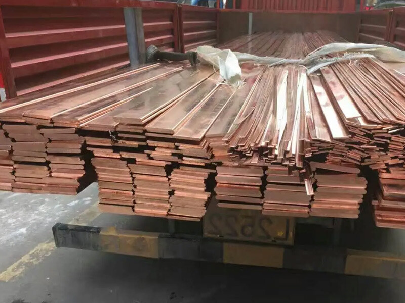 T2 / C11000 / E-Cu58 / C1100 Copper Flat Bar