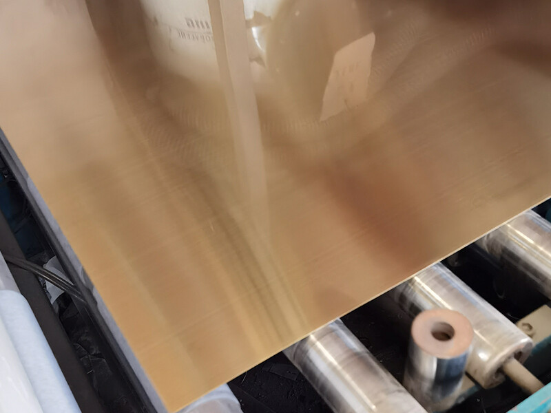 PVD Titanium - coated 201/304/316L stainless steel plate