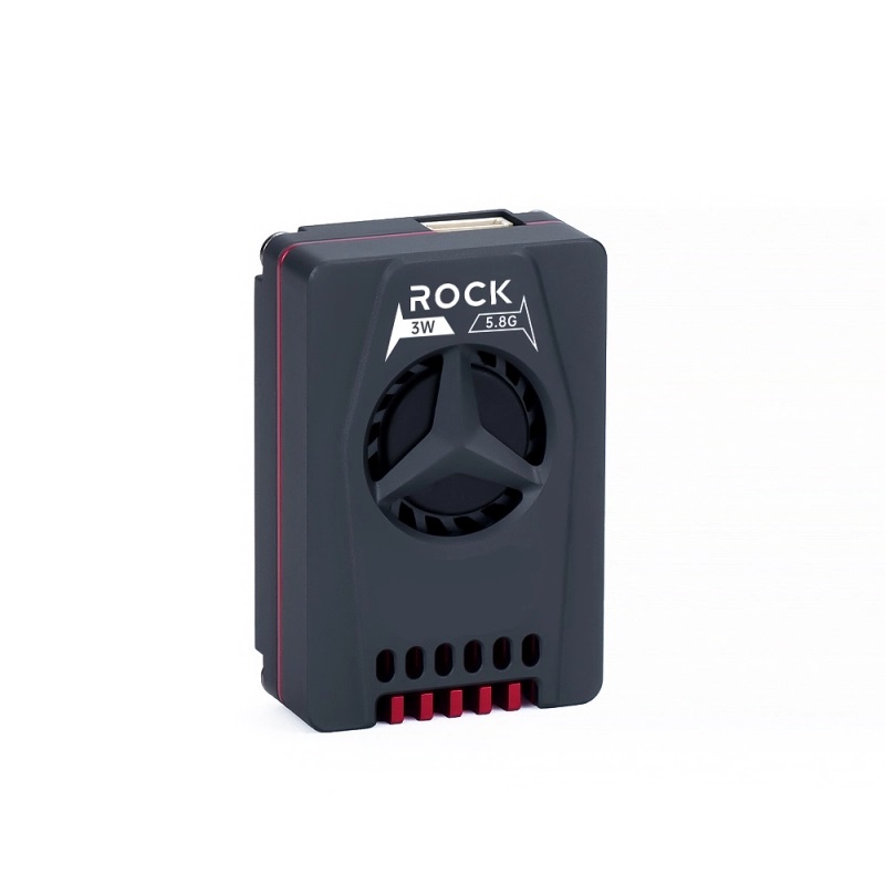 ROCK 5.8G 3W Встроенный MLC антиинтерференционный двухъядерный Передача изображения для дрона