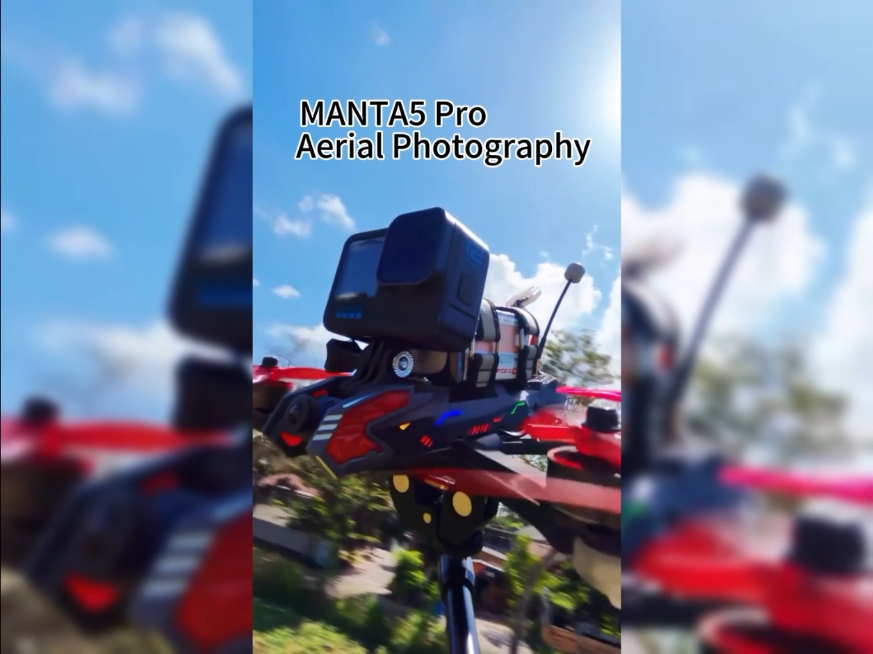 Первые кадры MANTA5 Pro: прыжки над рисовыми полями