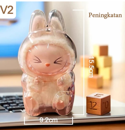 Kotak Penyimpanan Labubu Duduk – Display Eksklusif