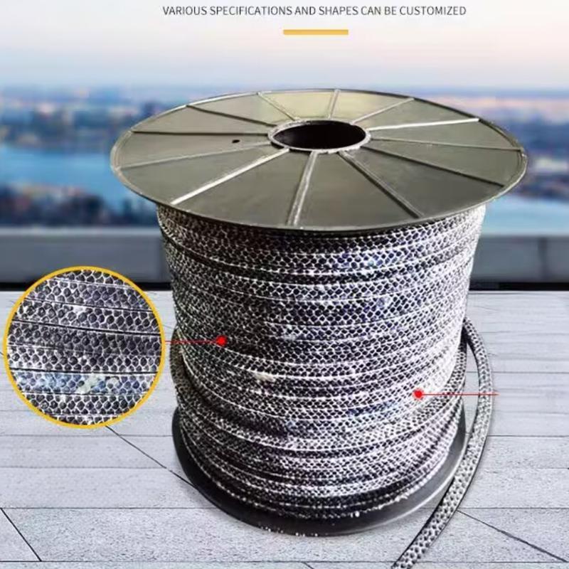 Empaque de fibra carbonizada