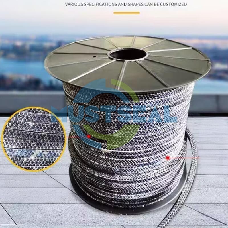 Empaque de fibra carbonizada