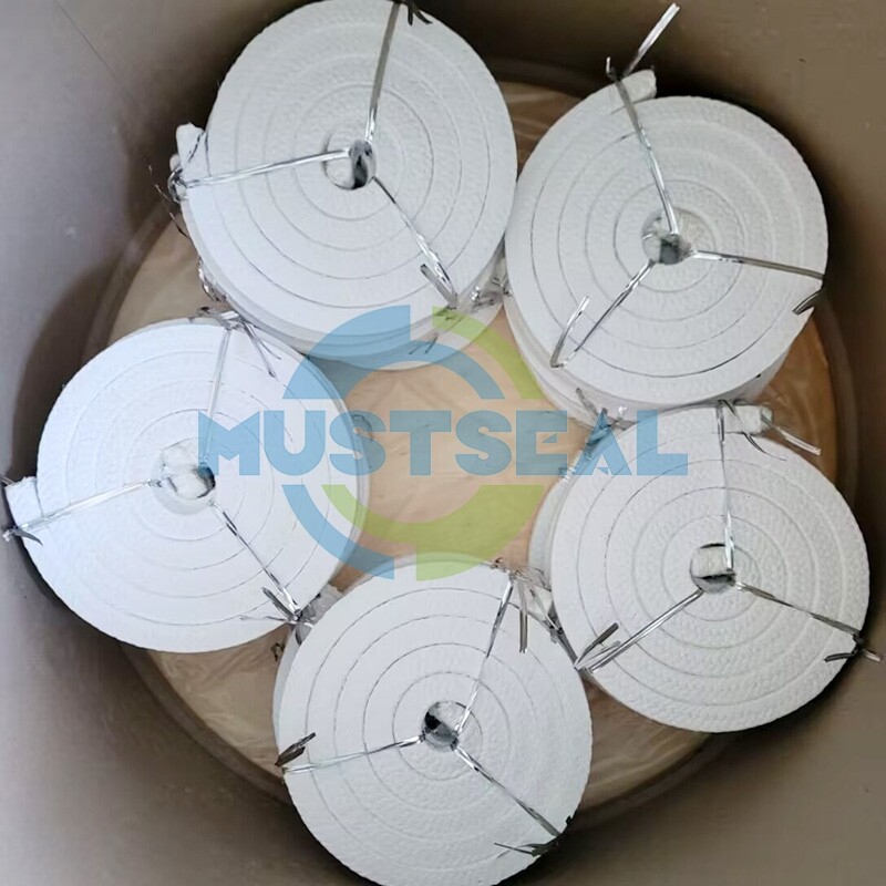 Empaquetadura de fibra de ramio