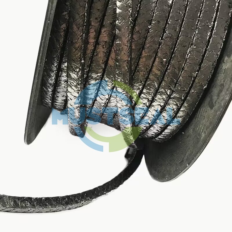 Empaquetadura de algodón con grafito y aceite