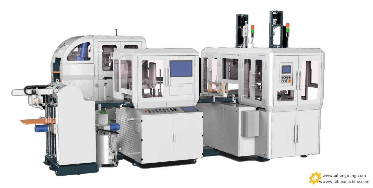 HM-ZD350D鸿铭高速全自动智能制盒机