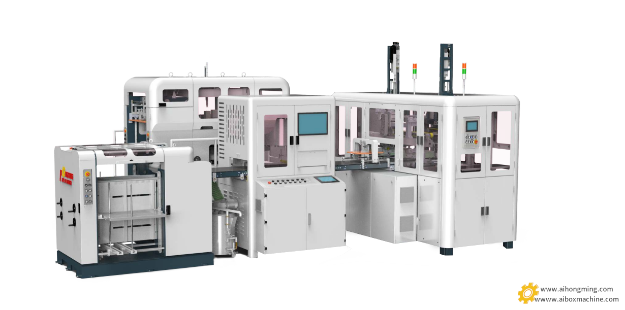 HM-DP4030S鸿铭全自动双通道智能制盒机 HM-DP4030S鸿铭全自动双通道智能制盒机