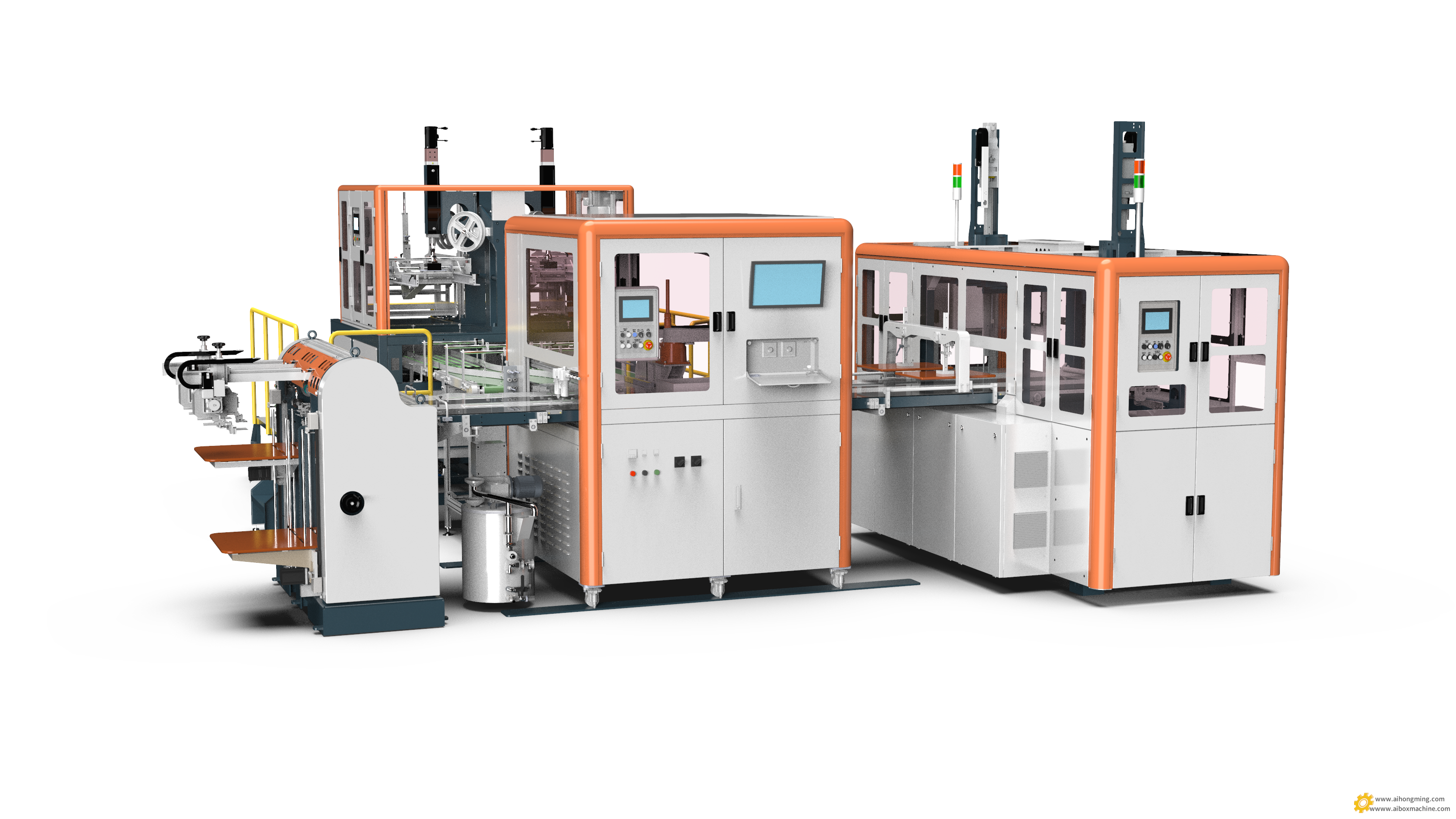 HM-DP4030M鸿铭全自动智能制盒机 HM-DP4030M鸿铭全自动智能制盒机