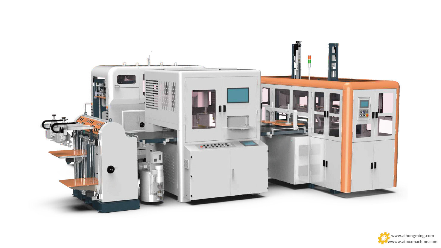 HM-DP4030N鸿铭全自动智能制盒机