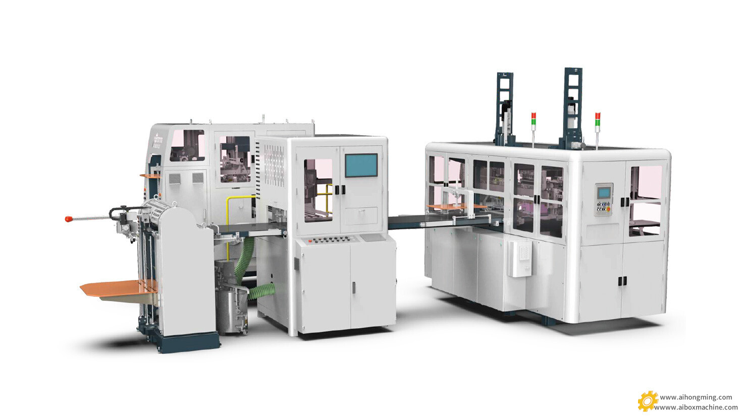 HM-DP6545D/HM-DP6545C鸿铭全自动智能制盒机