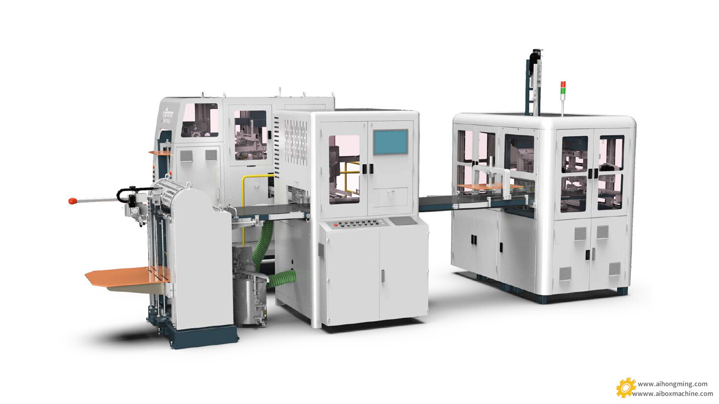 HM-DP6545A/HM-DP6545B鸿铭全自动智能制盒机