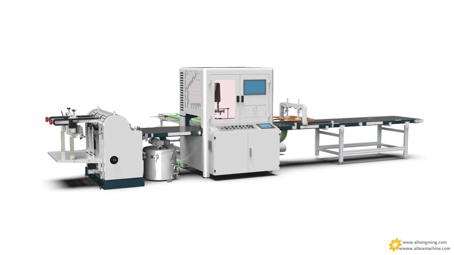 HM-600N鸿铭自动上糊定位机