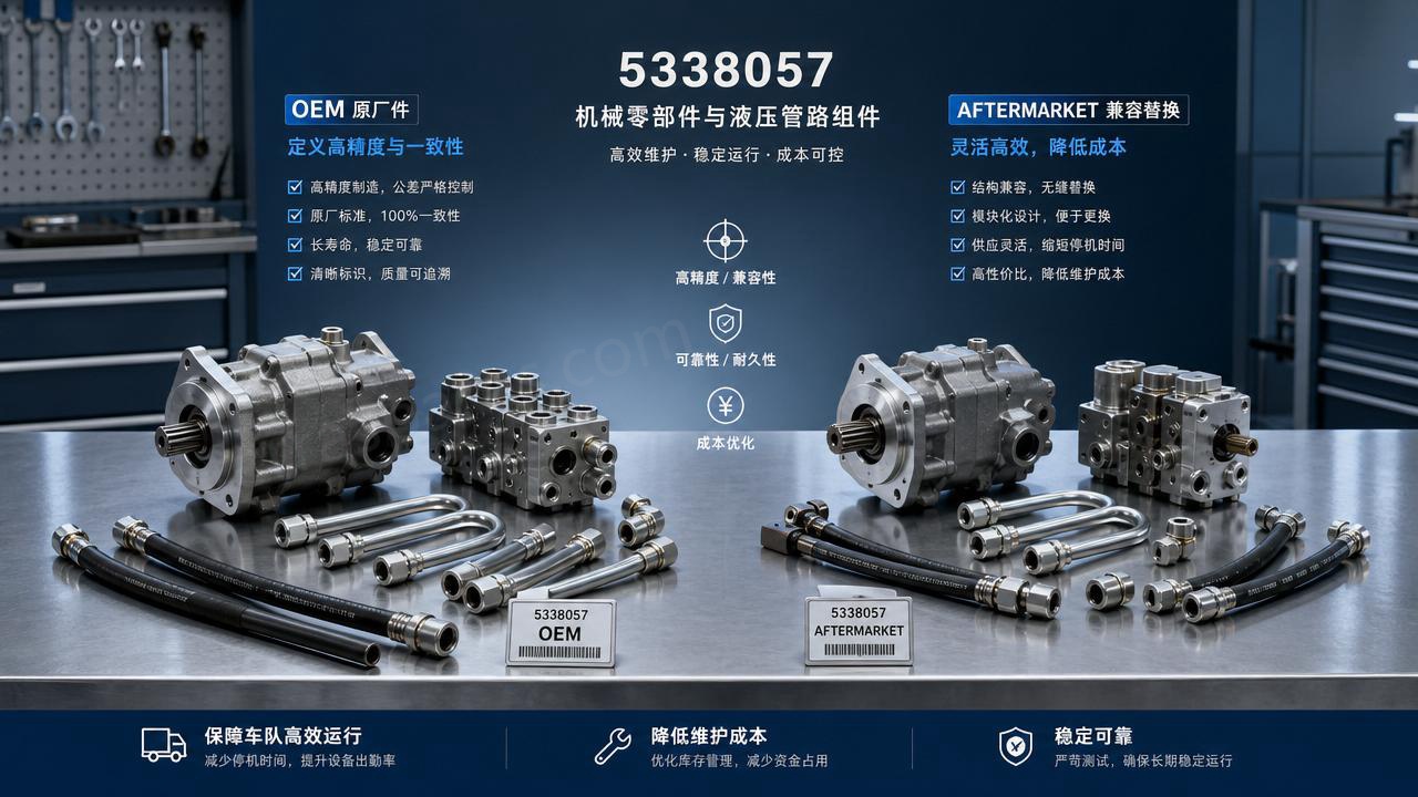 OEM frente a Aftermarket 5338057: ¿Qué opción tiene más sentido para el mantenimiento de flotas?