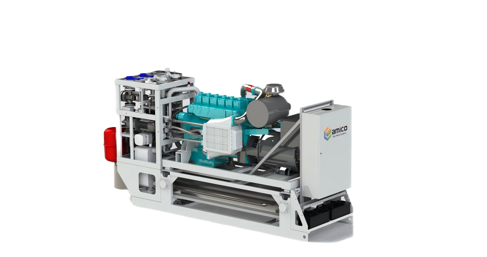 200kW天然气CHP发电机