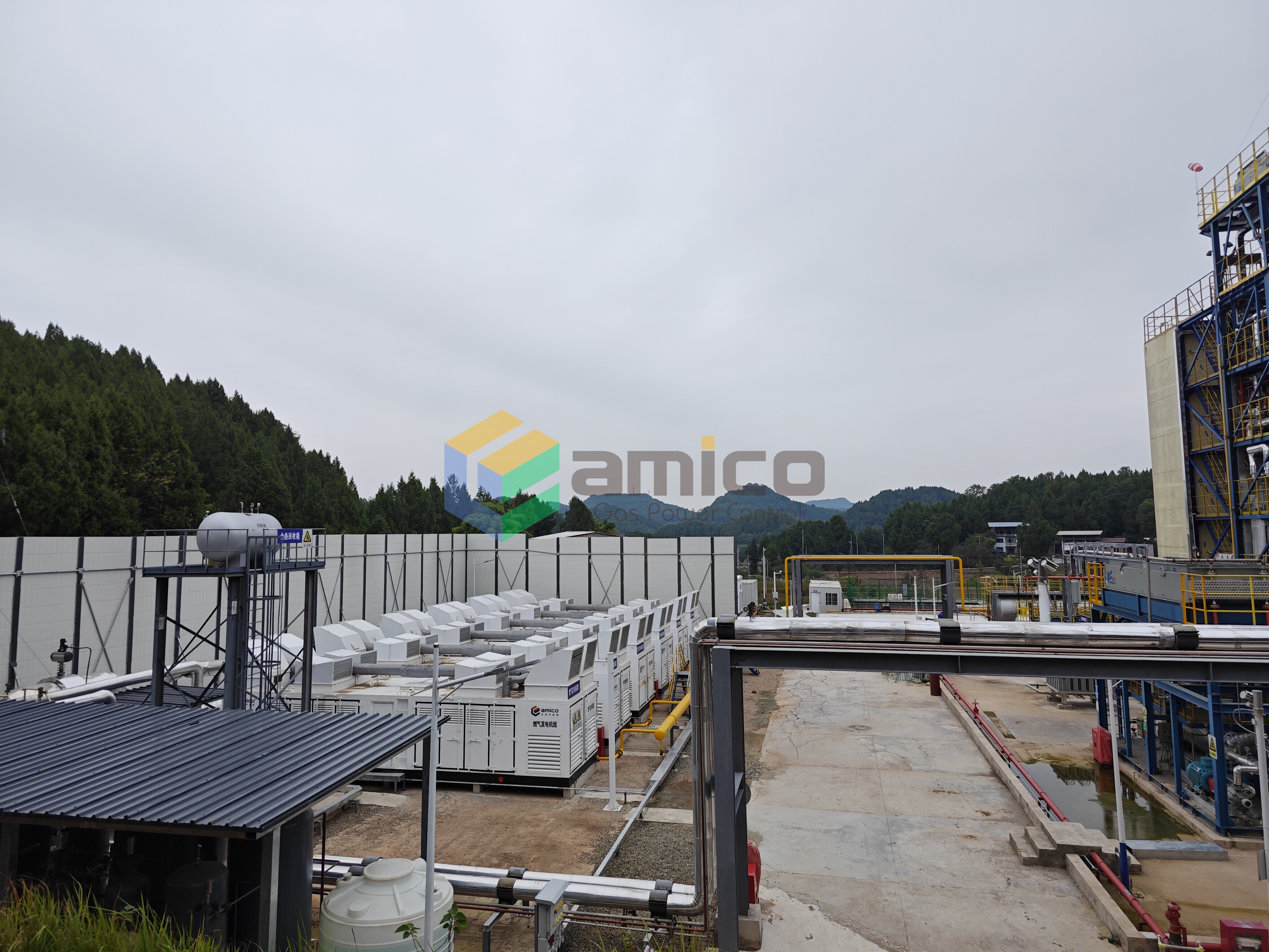 1200kW靜音型天然氣發(fā)電機組