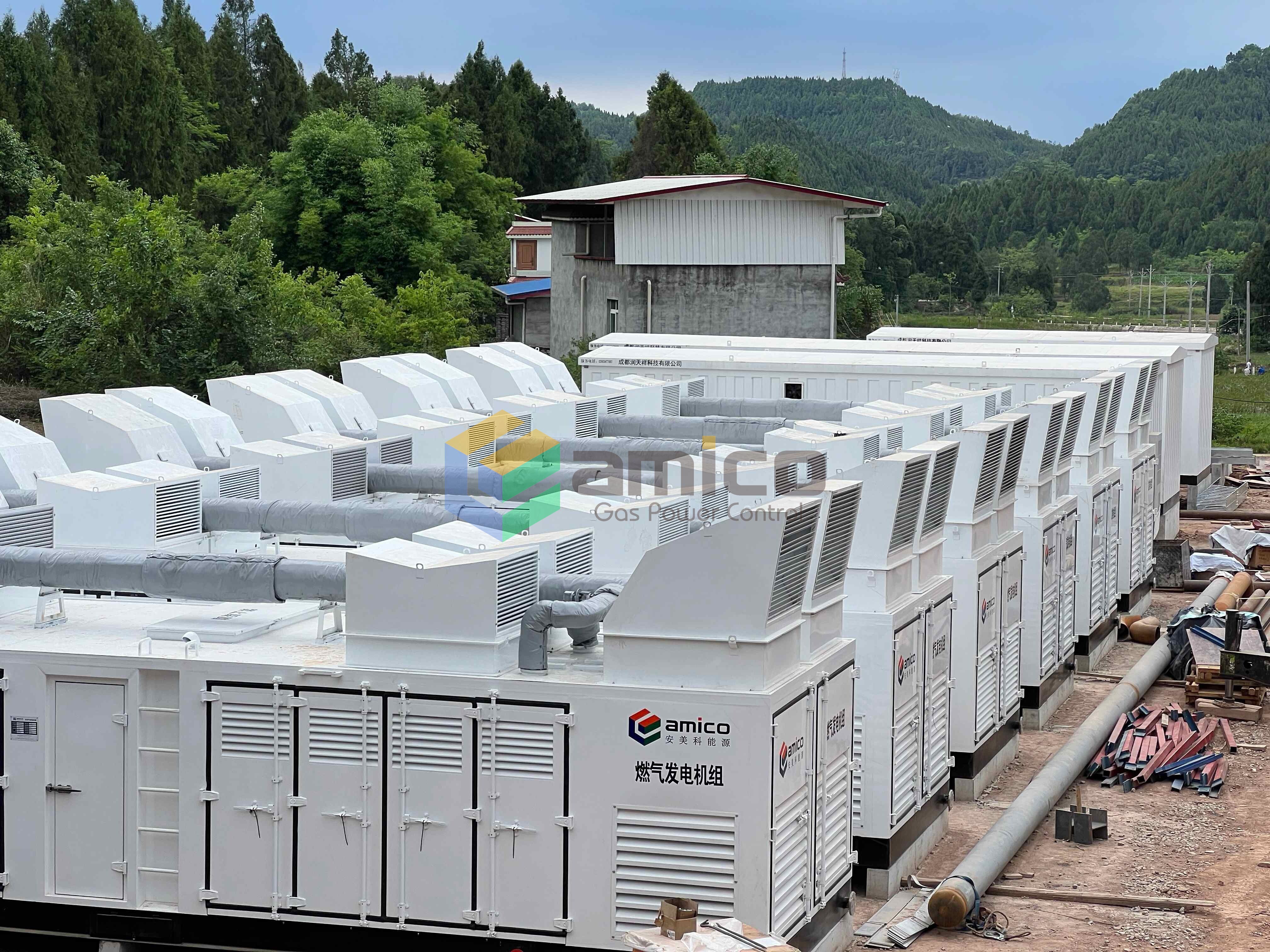 1200kW靜音型天然氣發(fā)電機組