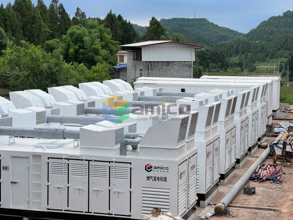 1200kW静音型天然气发电机组