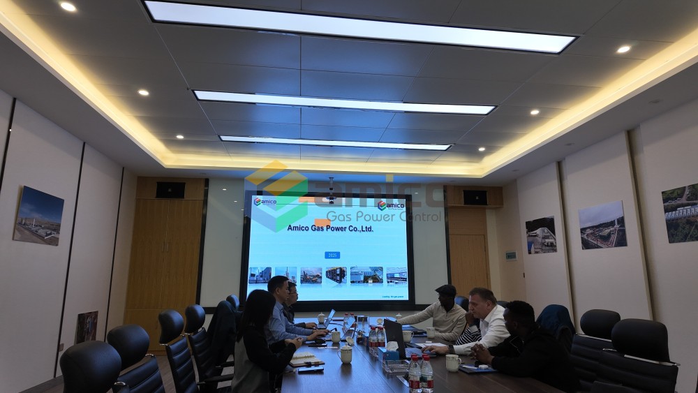 驱动绿色未来：国际客户到访安美科，共探全球能源动力新方案