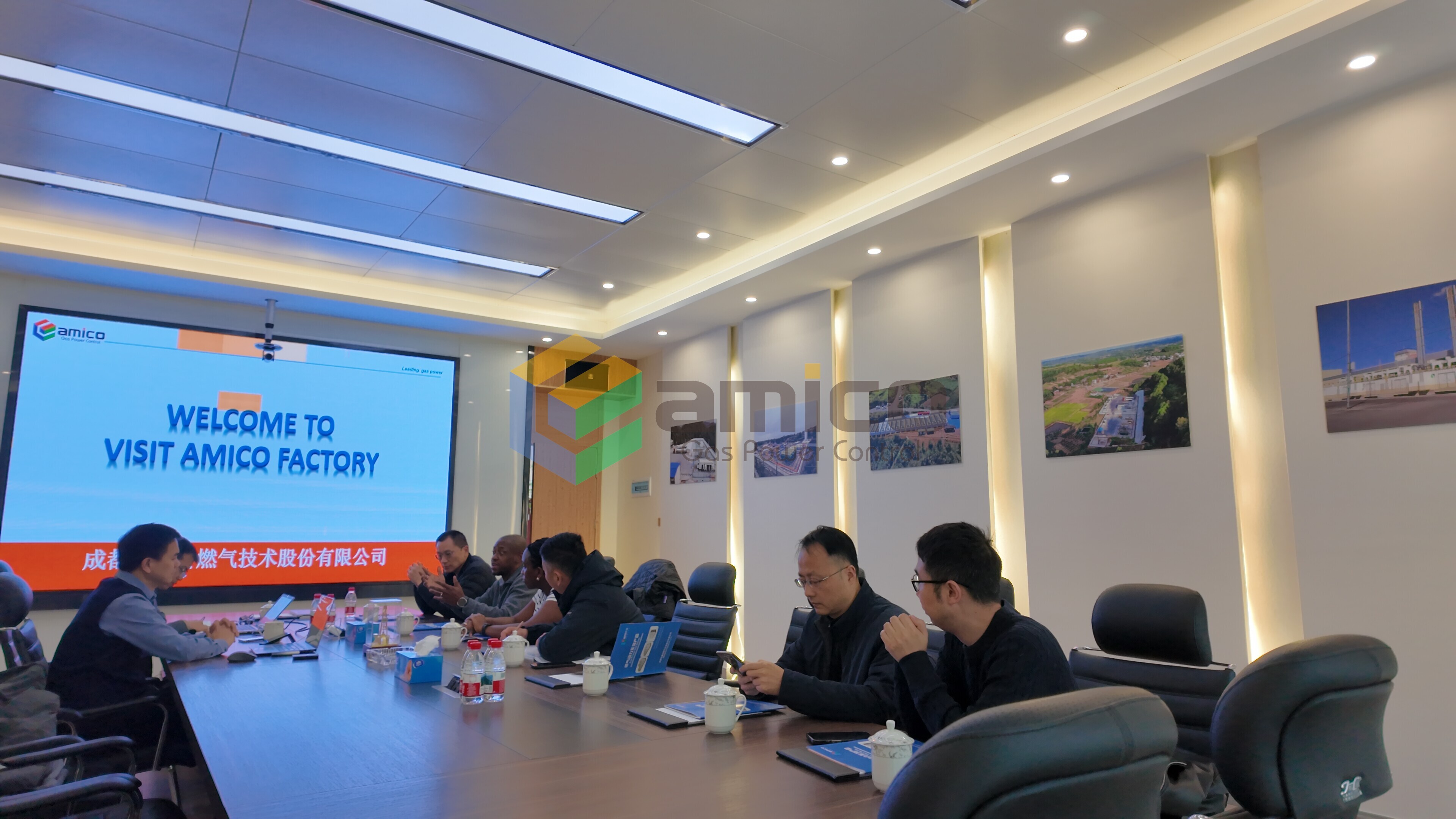 全球目光聚焦安美科！国际考察团到访，共探绿色能源新未来