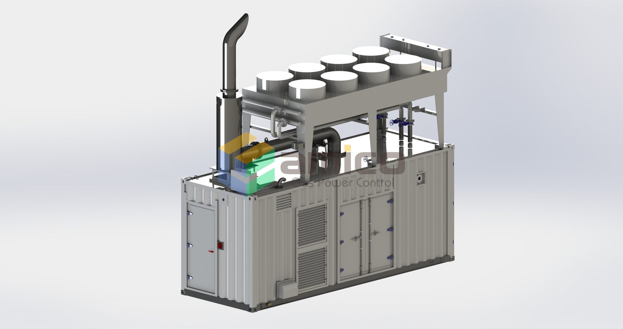 1200kW（单机）天然气发电机组