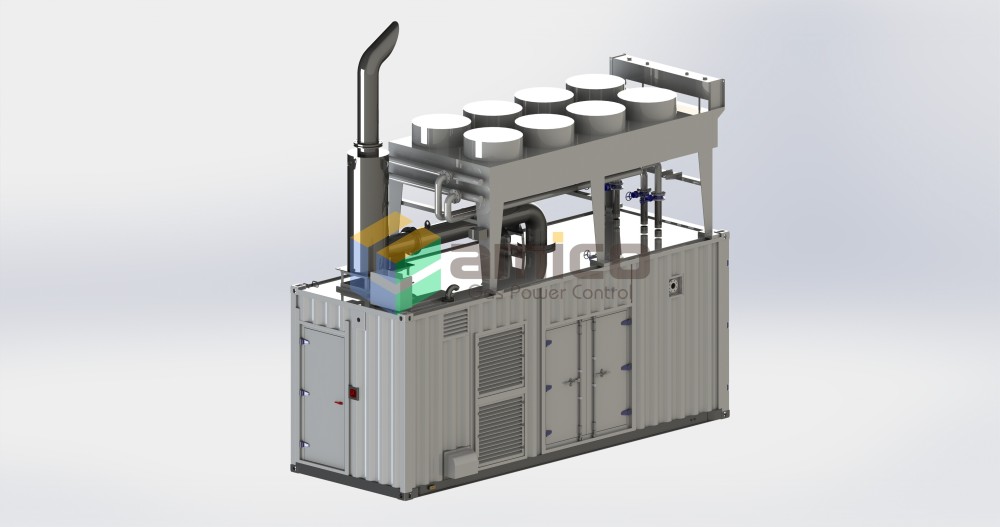 1200kW（单机）天然气发电机组