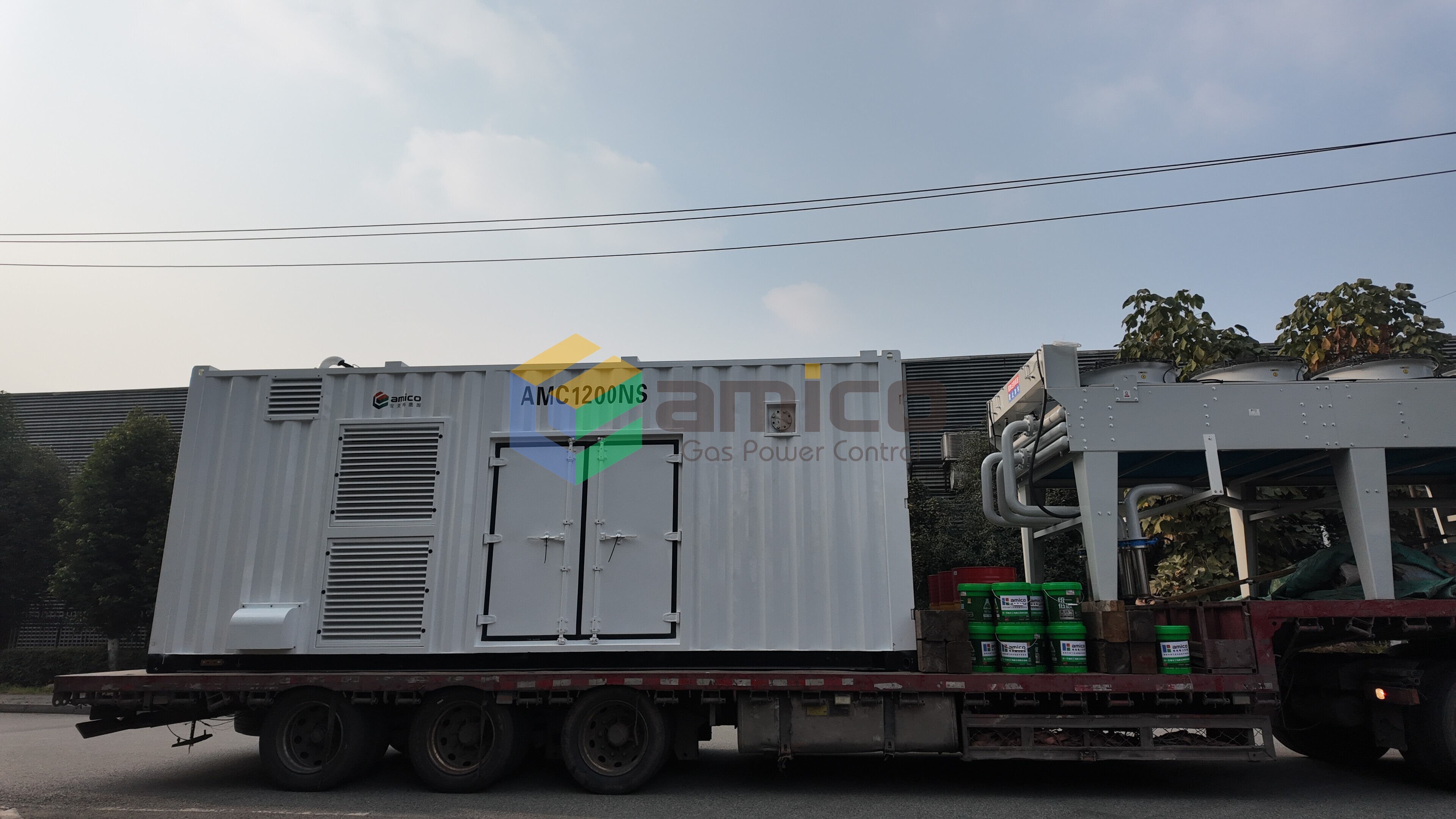 1200kW（单机）天然气发电机组