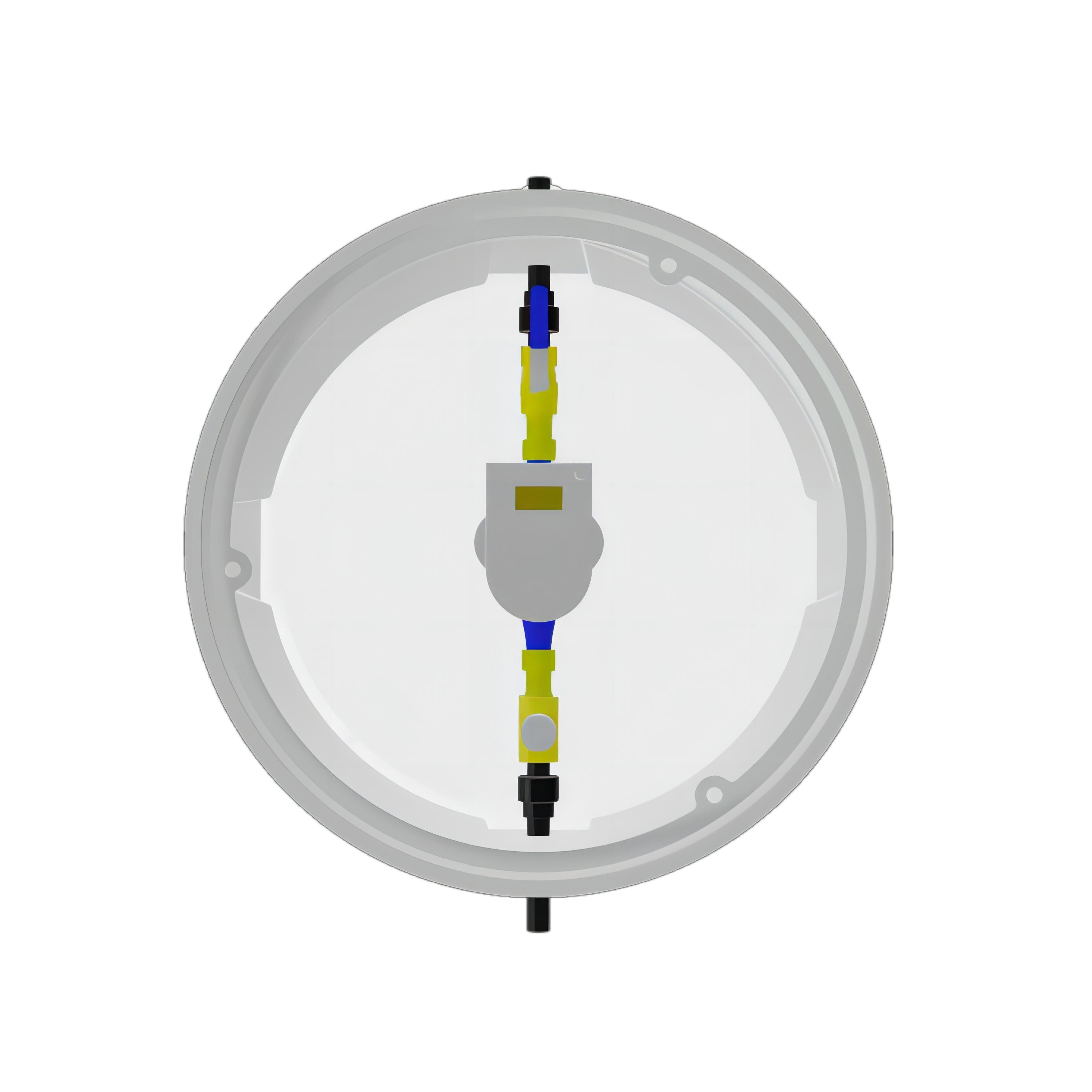 Caja de contador de agua redonda subterránea de contador único XS51Y