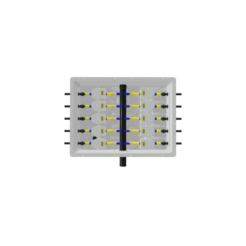Caja de contador de agua subterránea de ocho metros XS78F