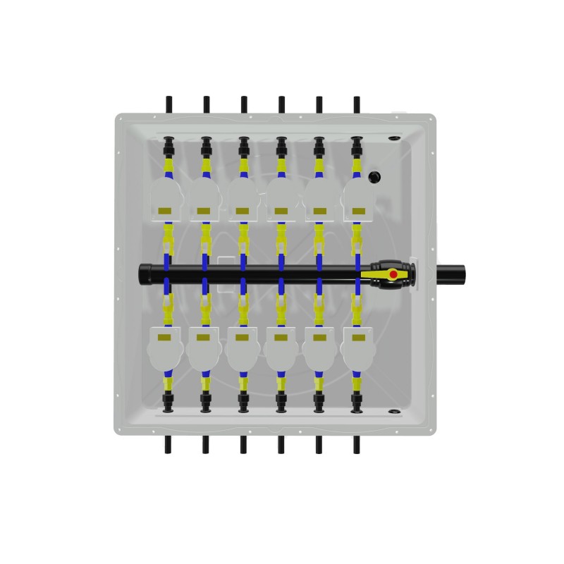 Explore las ventajas de la caja de contadores de agua subterránea de doce metros XS712F