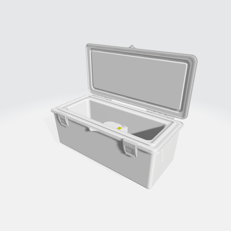 Caja de contador individual enterrada SS21B: protección exterior duradera