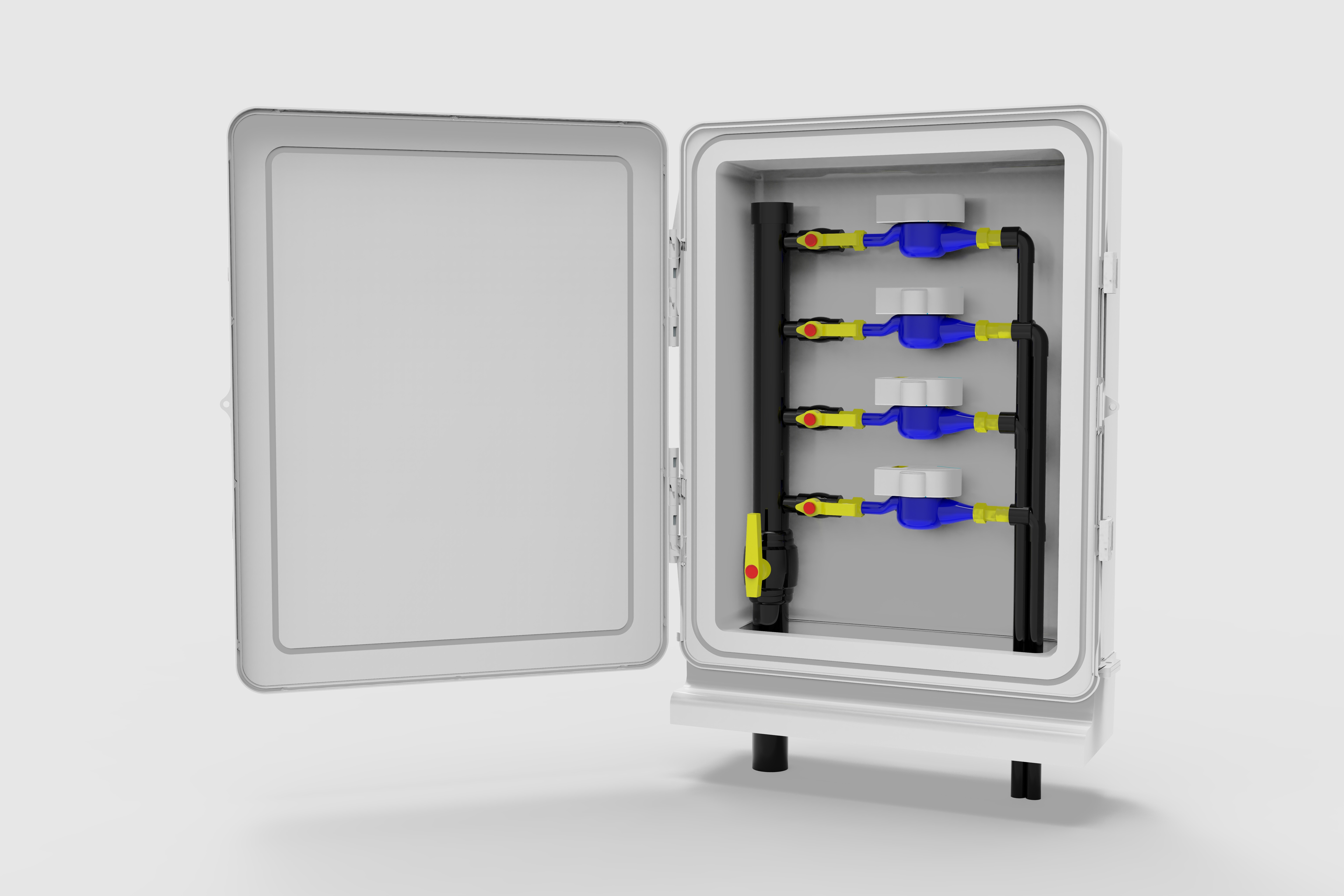 Caja de instrumentos de tierra de cuatro metros EPP