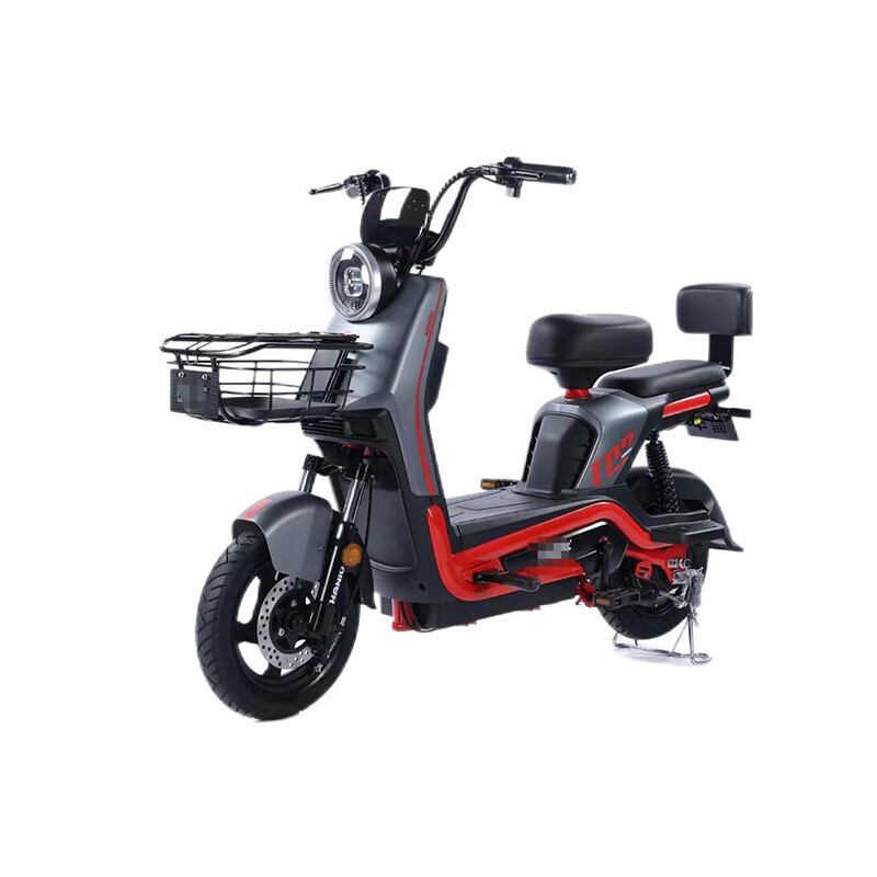 Newest Durable High-performance Electric Bike Multi-color Optional 350W LED Headlight Two-wheel Electric Bicycle