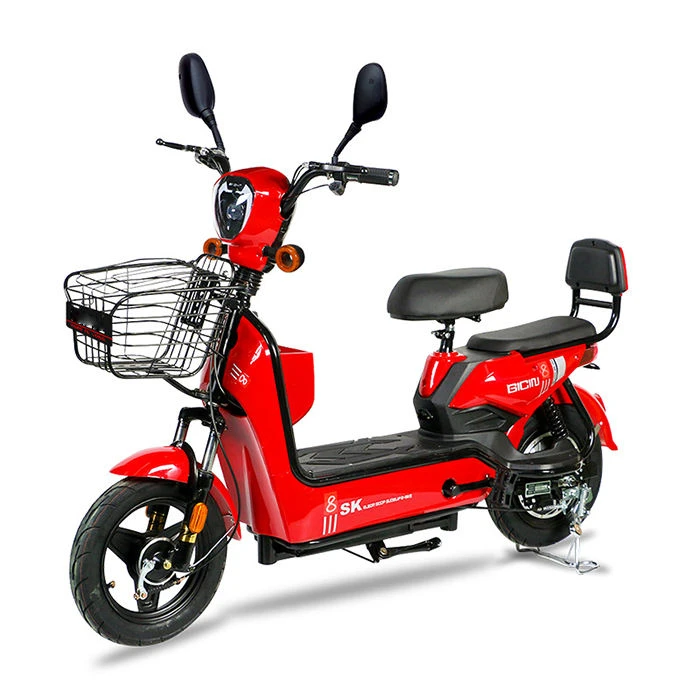 Newest Durable High-performance Electric Bike Multi-color Optional 350W LED Headlight Two-wheel Electric Bicycle