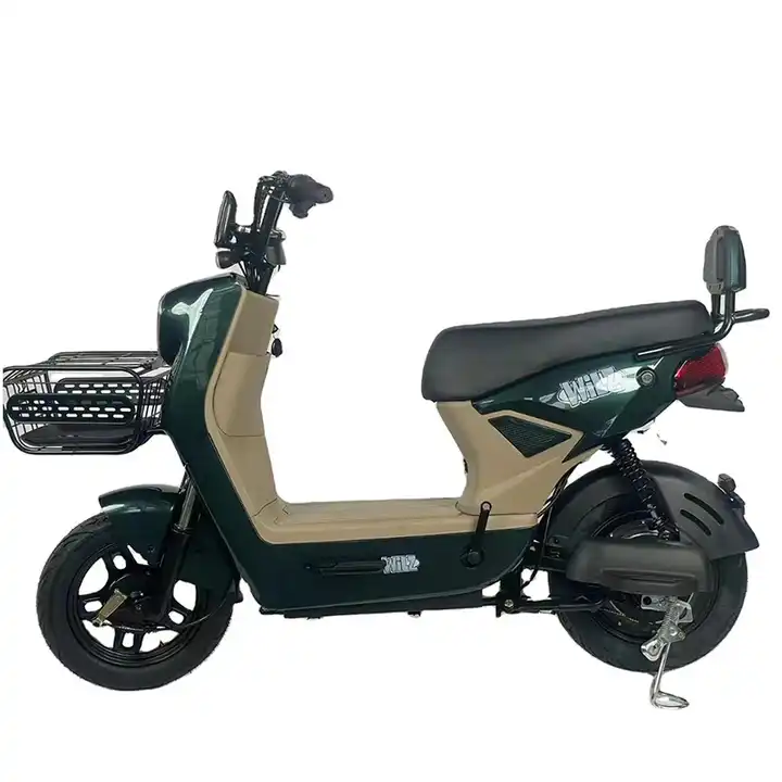 2025 New Model Cost-effective 500W Electric Bike LED Headlight Two-wheel Electric Bicycle With Strap Foot