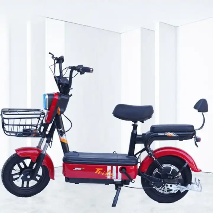 The Latest Electric Bicycle 350W Motor Adult Electric Motorcycle 48V12A Two-wheel Electric Bicycle With LED Headlight
