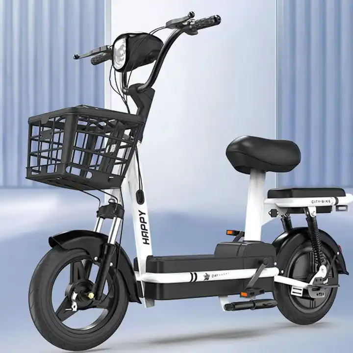 48v12A Motor Energy Storage Battery Electric Bicycle Multi-color Optional Two-wheel Electric Bicycle with Portable Battery case