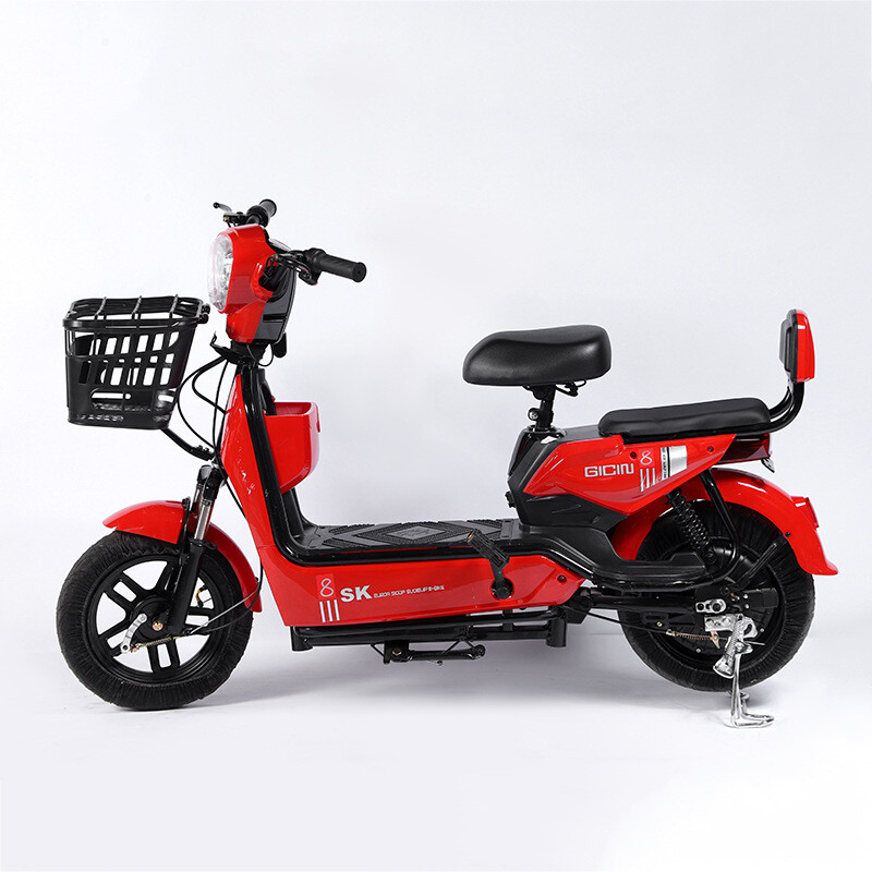 Hot Manufacturers Direct Sales Cost-effective Motorized Bicycle 350W Motor 2 Wheel Electric Bicycle With Brake Taillights