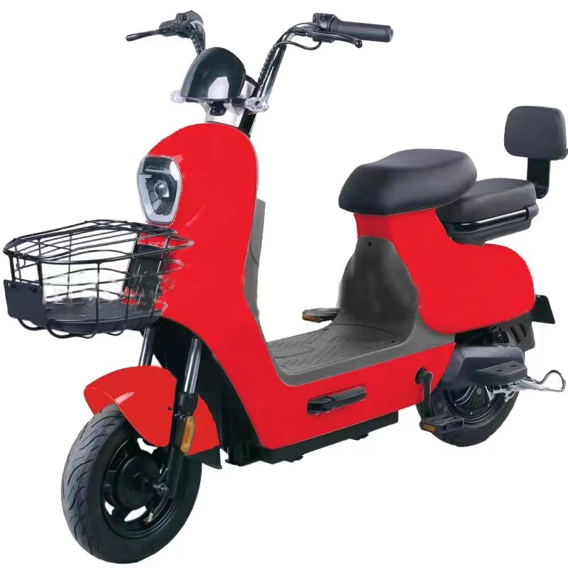 Newest Popular Quality Assurance 2 Wheel Electric Bicycle 500w 275-10 Tires Electric Bicycle with Iron Basket