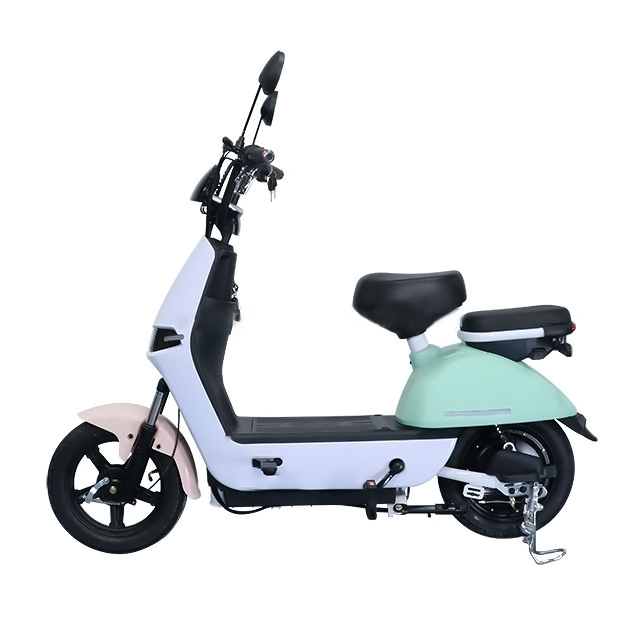 OEM/ODM 48V60V Battery 350W Motor Electric Bike Wholesale Cheap 250-14 Tires Moped Scooter Electric Bicycle with LED Headlights