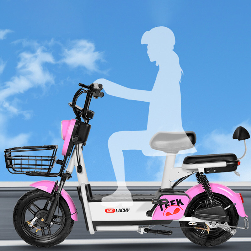 Factory Wholesale 350W 48V60V Electric City Scooter Lead Acid Battery 2 Wheel Electric Bicycle for Adults