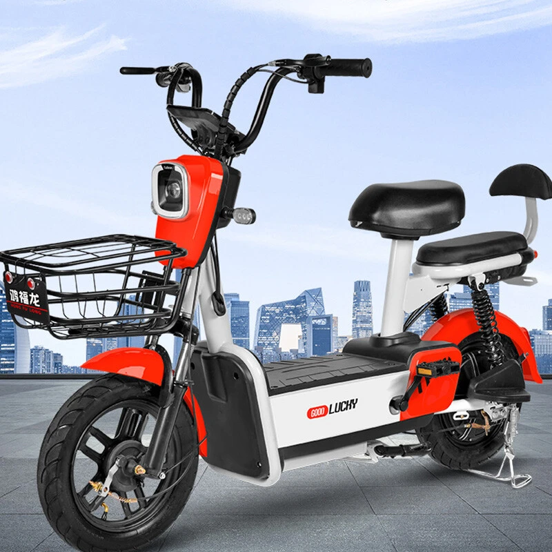 Factory Wholesale 350W 48V60V Electric City Scooter Lead Acid Battery 2 Wheel Electric Bicycle for Adults
