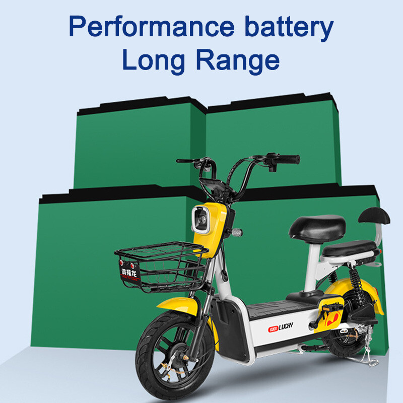 Factory Wholesale 350W 48V60V Electric City Scooter Lead Acid Battery 2 Wheel Electric Bicycle for Adults