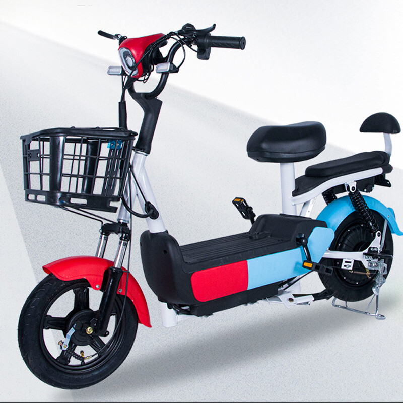 Newest Durable High Compliance 48V60V 12A Motorized Bicycle Cost-effective 350W Two-wheel Electric Bicycle for City