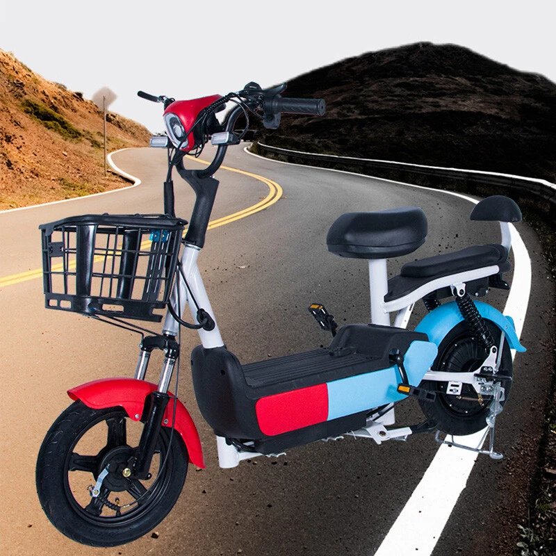 Newest Durable High Compliance 48V60V 12A Motorized Bicycle Cost-effective 350W Two-wheel Electric Bicycle for City