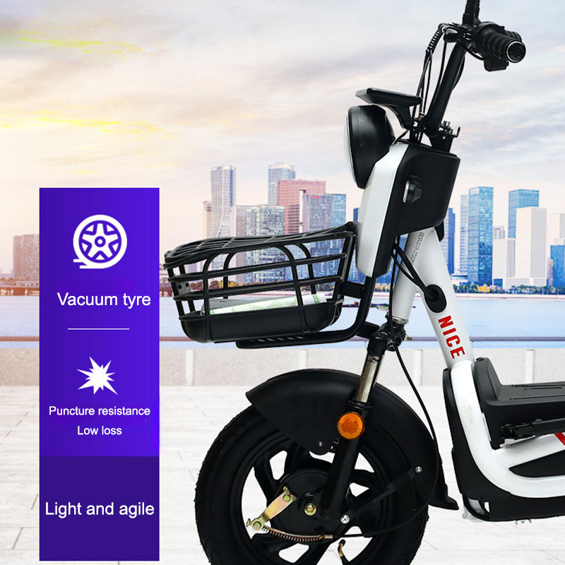High Quality Electric Bicycle New Design 48v 60v 500w Motor Two-wheel Electric Bike Cycle With Digital Display Screen