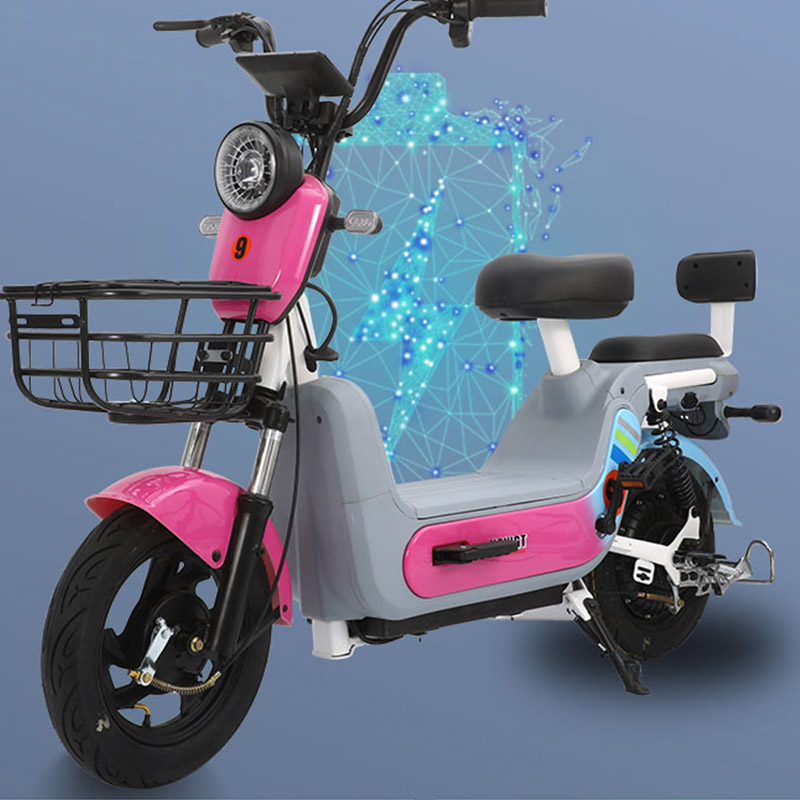 Factory Direct Sales 48v60v 350w Electric Bicycle Brushless Machine Powerful Fashion Electric Bike for City