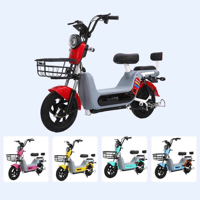 Factory Direct Sales 48v60v 350w Electric Bicycle Brushless Machine Powerful Fashion Electric Bike for City